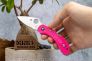 Нож "Dragonfly" Crucible CPM S30V Pink FRN 28FPPNS30V2 от Spyderco фото 4 &mdash; Kknife