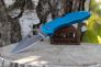 Нож "Delica 4" VG-10 Blue FRN 11FPBL от Spyderco фото 12 &mdash; Kknife