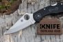 Нож "Delica 4" VG-10 Black FRN 11PBK от Spyderco фото 4 &mdash; Kknife