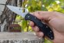 Нож "Delica 4" VG-10 Black FRN 11PBK от Spyderco фото 2 &mdash; Kknife