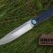 Нож "Леший-Т" 95Х18 Blue/Black G-10 от Златоуст АиР