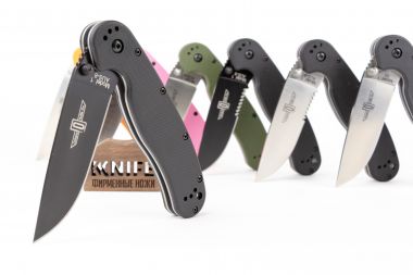 Нож "RAT-1 Model" AUS-8 BP Black GRN  O8846 ВР от Ontario Knife Co. &mdash; Kknife