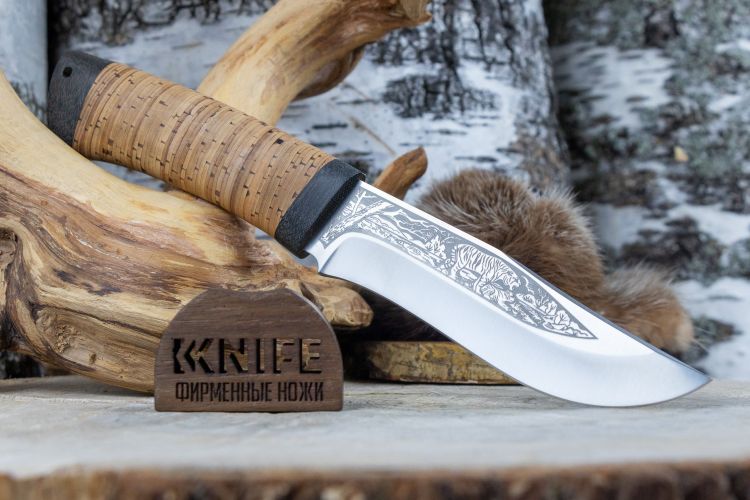 Нож "Клычок-3" Bohler-Uddeholm K340 Береста от Златоуст АиР фото 1 &mdash; Kknife