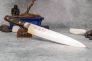 Нож кухонный для тонкой нарезки "Saiun Damascus Series" Takefu VG-10 Micarta 9009 от Kanetsugu фото 9 &mdash; Kknife