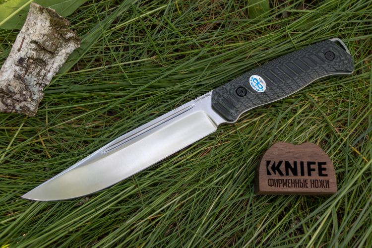 Нож "Леший-Т" 110Х18М-ШД Green G-10 от Златоуст АиР фото 1 &mdash; Kknife