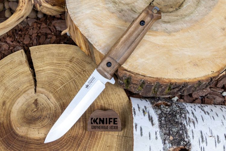 Нож "Alpha" 420HC Walnut от Kizlyar Supreme фото 1 &mdash; Kknife