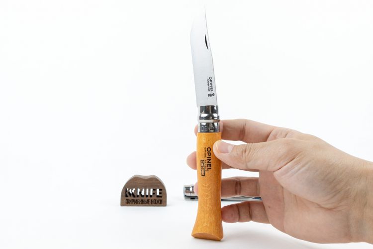 Нож "№9" XC90 Carbon Steel Бук 113090 от Opinel фото 1 &mdash; Kknife
