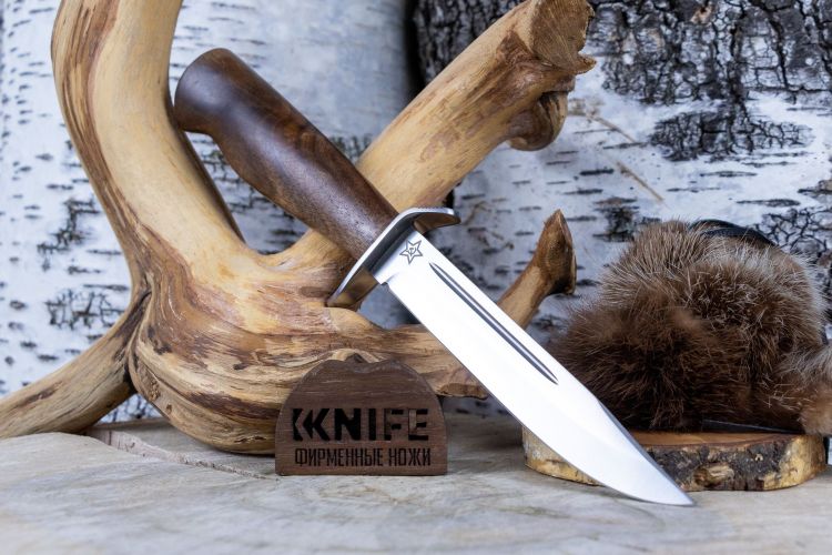 Нож "Штрафбат" Bohler-Uddeholm K340 Орех от Златоуст АиР фото 1 &mdash; Kknife