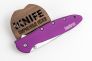 Нож "Leek" Sandvik 14C28N анодированный алюминий 1660PUR от Kershaw фото 17 &mdash; Kknife