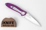 Нож "Leek" Sandvik 14C28N анодированный алюминий 1660PUR от Kershaw фото 3 &mdash; Kknife