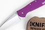 Нож "Leek" Sandvik 14C28N анодированный алюминий 1660PUR от Kershaw фото 4 &mdash; Kknife