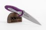 Нож "Leek" Sandvik 14C28N анодированный алюминий 1660PUR от Kershaw фото 11 &mdash; Kknife