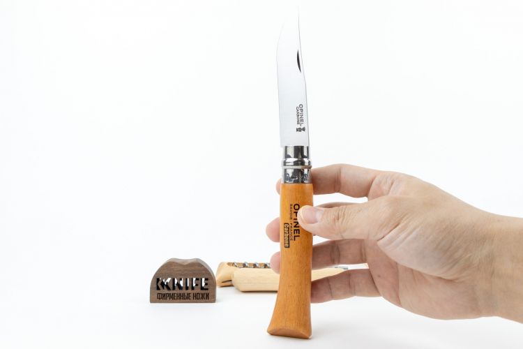 Нож "№10" XC90 Carbon Steel Бук 113100 от Opinel фото 1 &mdash; Kknife