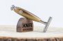 Бритвенный станок "Safety razor resin brown" Stainless Steel Пластик 04BO195SOI от Boker фото 12 &mdash; Kknife