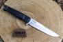 Нож "Alpha" AUS-8 Stonewash Black G-10 от Kizlyar Supreme фото 5 &mdash; Kknife