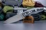 Нож "Urban" AUS-8 Flat Grind Stonewash Black/White G-10 от Kizlyar Supreme фото 7 &mdash; Kknife