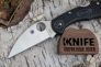 Нож "Delica 4" VG-10 Black FRN 11FPWCBK от Spyderco фото 6 &mdash; Kknife