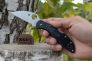 Нож "Delica 4" VG-10 Black FRN 11FPWCBK от Spyderco фото 2 &mdash; Kknife