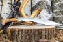 Кукри "Afganistan" Carbon Steel Brass / Wood KH0221 от Nepal Kukri House фото 7 &mdash; Kknife