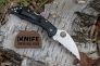 Нож "Delica 4" VG-10 Black FRN 11FSWCBK от Spyderco фото 5 &mdash; Kknife
