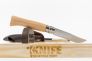 Нож "№8" с чехлом Sandvik 12С27 Бук  001089 от Opinel фото 7 &mdash; Kknife