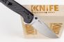 Нож "Terminus XR" Crucible CPM-S35VN Black G-10/Carbon Fiber TM1025 от SOG фото 7 &mdash; Kknife