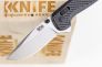 Нож "Terminus XR" Crucible CPM-S35VN Black G-10/Carbon Fiber TM1025 от SOG фото 6 &mdash; Kknife