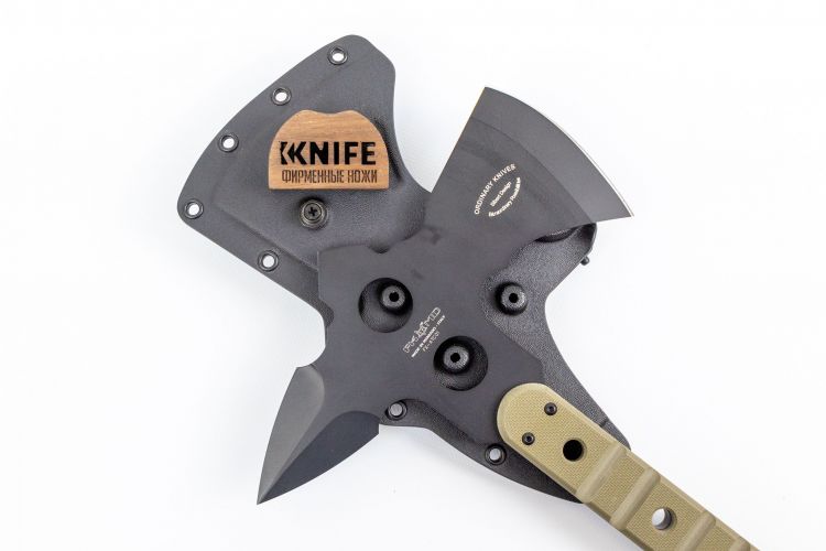 Топор "ATC Comanche Fighting Tomahawk Large" Bohler-Uddeholm N690 G-10  FX-ATC01 от FOX Knives фото 1 &mdash; Kknife
