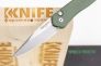 Нож "Newport" Crucible CPM-S35VN Stonewash Solid Dark Green Aluminium 3405-GREEN от Pro-Tech фото 3 &mdash; Kknife