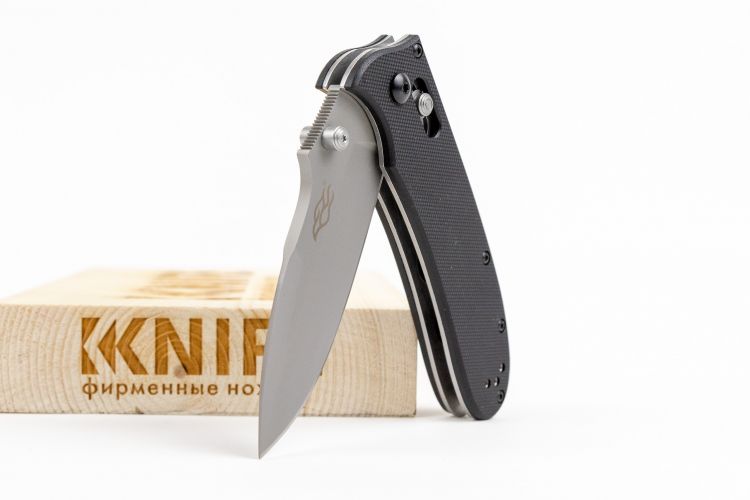 Нож "Firebird F704-BK" 440C Black G-10 от Ganzo фото 1 &mdash; Kknife