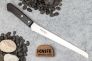 Нож для хлеба "Narihira Series" Stainless Steel MoV Stabilized Wood FC-351 от Fuji Cutlery Co. фото 3 &mdash; Kknife