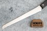 Нож для хлеба "Narihira Series" Stainless Steel MoV Stabilized Wood FC-351 от Fuji Cutlery Co. фото 4 &mdash; Kknife