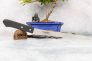 Нож для хлеба "Narihira Series" Stainless Steel MoV Stabilized Wood FC-351 от Fuji Cutlery Co. фото 7 &mdash; Kknife