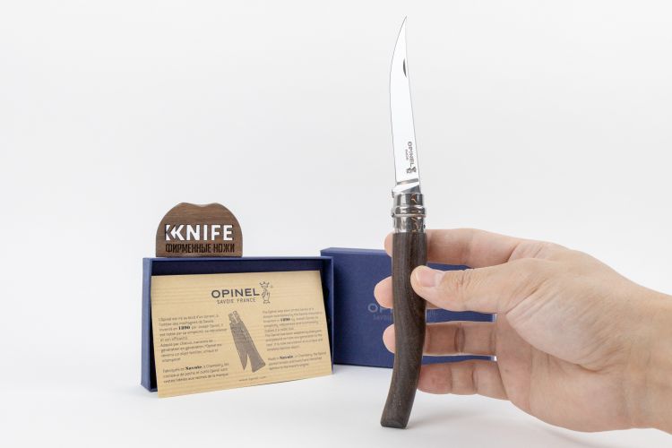 Нож "№10" Sandvik 12С27 Эбен 002016 от Opinel фото 1 &mdash; Kknife