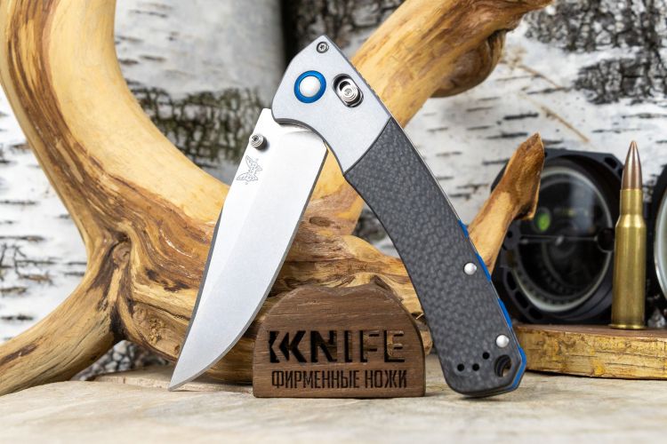 Нож "Hunt Crooked River" Crucible CPM S90V Aluminium / Carbon Fiber CU15080-SS-S90V от Benchmade фото 1 &mdash; Kknife
