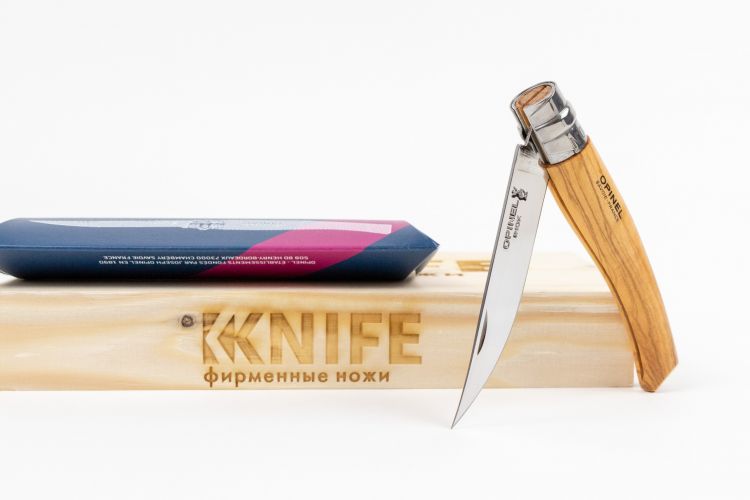 Нож "№8" Sandvik 12С27 Оливковое Дерево 001144 от Opinel фото 1 &mdash; Kknife
