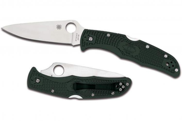 Нож "Endura 4" Hitachi ZDP189 British Racing Green FRN 10PGRE от Spyderco фото 1 &mdash; Kknife