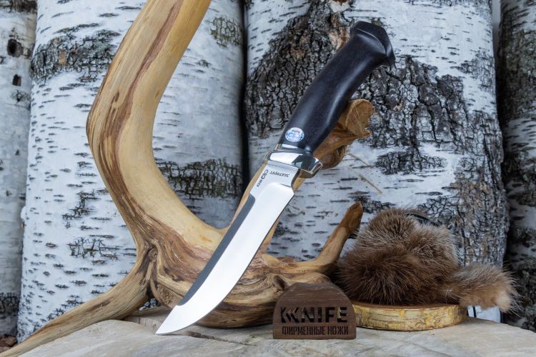Нож "Росомаха" Bohler-Uddeholm K340 Граб от Златоуст АиР фото 1 &mdash; Kknife