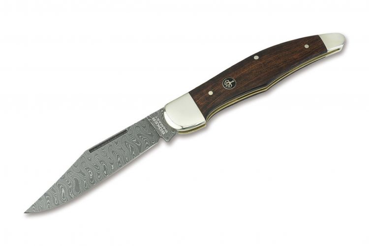 Нож "20-20 Classic" Damascus IronWood 112020DAM Limited Edition от Boker Manufaktur Solingen фото 1 &mdash; Kknife
