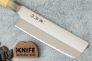 Нож кухонный Накири "Ryutoku Series" Stainless Steel MoV Magnolia FC-580 от Fuji Cutlery Co. фото 6 &mdash; Kknife