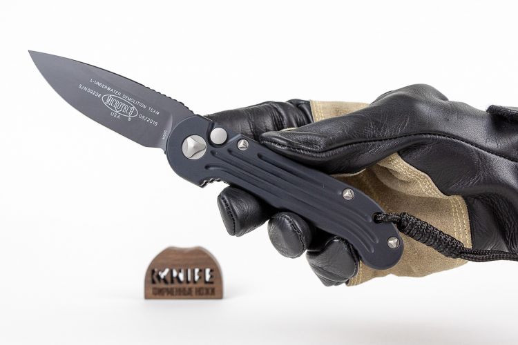 Нож "LUDT Standard" Bohler M390 Aluminium 135-1 от Microtech фото 1 &mdash; Kknife