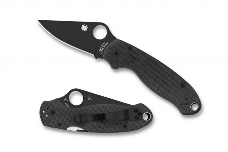 Нож "Para 3" Crucible CPM S30V Black G-10 223GPBK от Spyderco фото 1 &mdash; Kknife