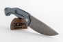 Нож "Desert Fox" Blue Titanium Damasteel by Boris Manasherov Fox Knives FX-521DLB фото 12 &mdash; Kknife