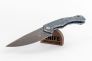 Нож "Desert Fox" Blue Titanium Damasteel by Boris Manasherov Fox Knives FX-521DLB фото 13 &mdash; Kknife