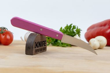 Нож для овощей "№114" Sandvik 12C27 Бук Фуксия 002037 от Opinel &mdash; Kknife