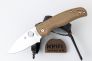 Нож "Shaman" Zapp Z-Wear Brown Micarta C229MPZW Sprint Run от Spyderco фото 6 &mdash; Kknife