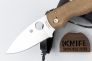 Нож "Shaman" Zapp Z-Wear Brown Micarta C229MPZW Sprint Run от Spyderco фото 7 &mdash; Kknife