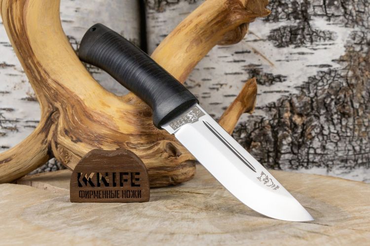 Нож "Бекас" D2 Наборная Кожа от Златоуст АиР фото 1 &mdash; Kknife