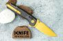 Нож "Terminus XR LTE" Crucible CPM-S35VN Gold Carbon Fiber TM1033 от SOG фото 5 &mdash; Kknife