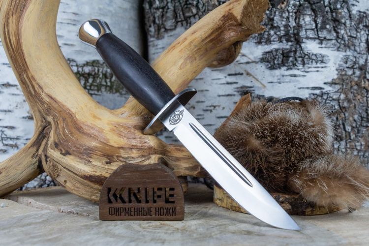 Нож "Финка-2 НКВД" Bohler-Uddeholm K340 Граб от Златоуст АиР фото 1 &mdash; Kknife
